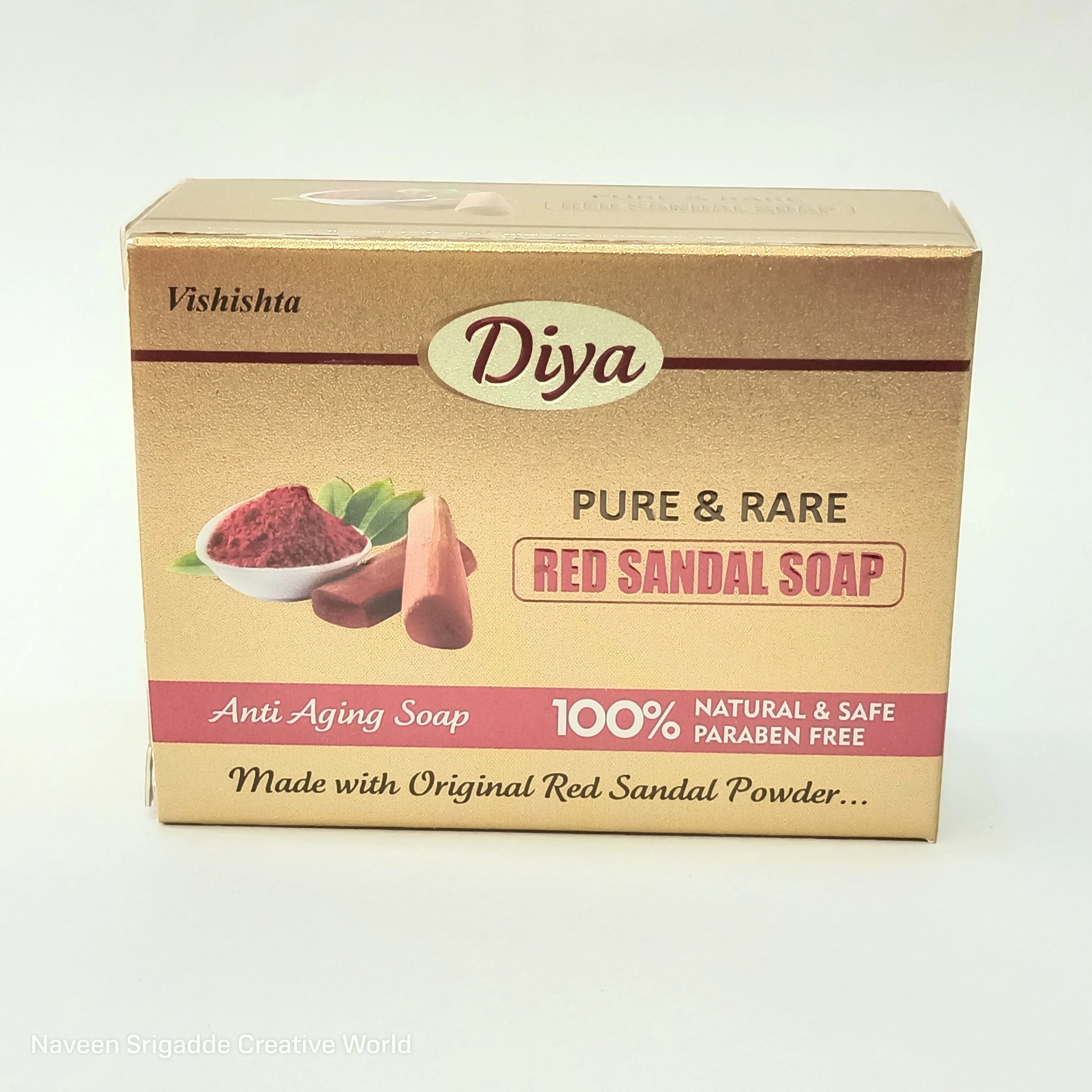 Diya Red Sandalwood Soap