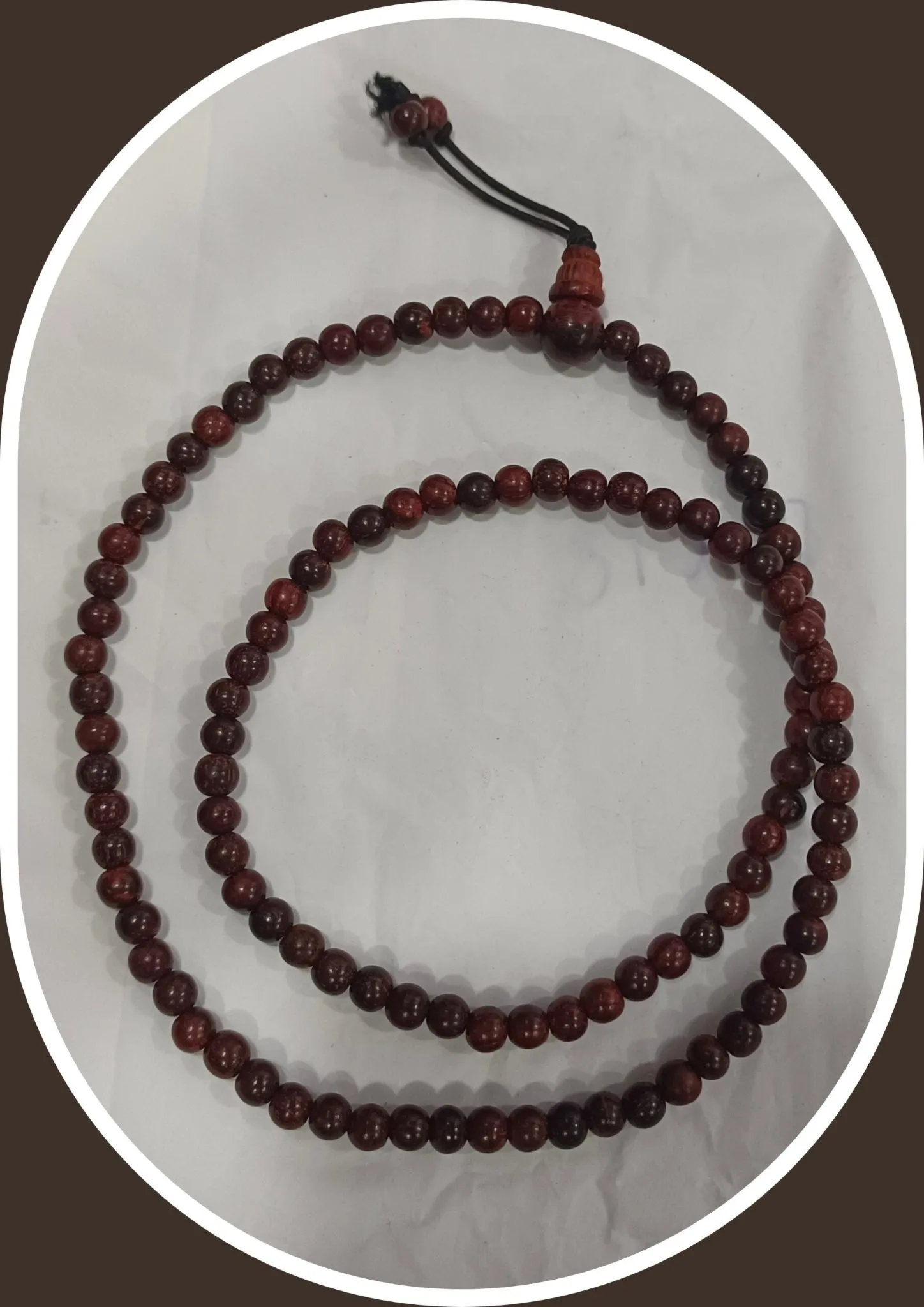 Red Sandalwood Japamala 6mm