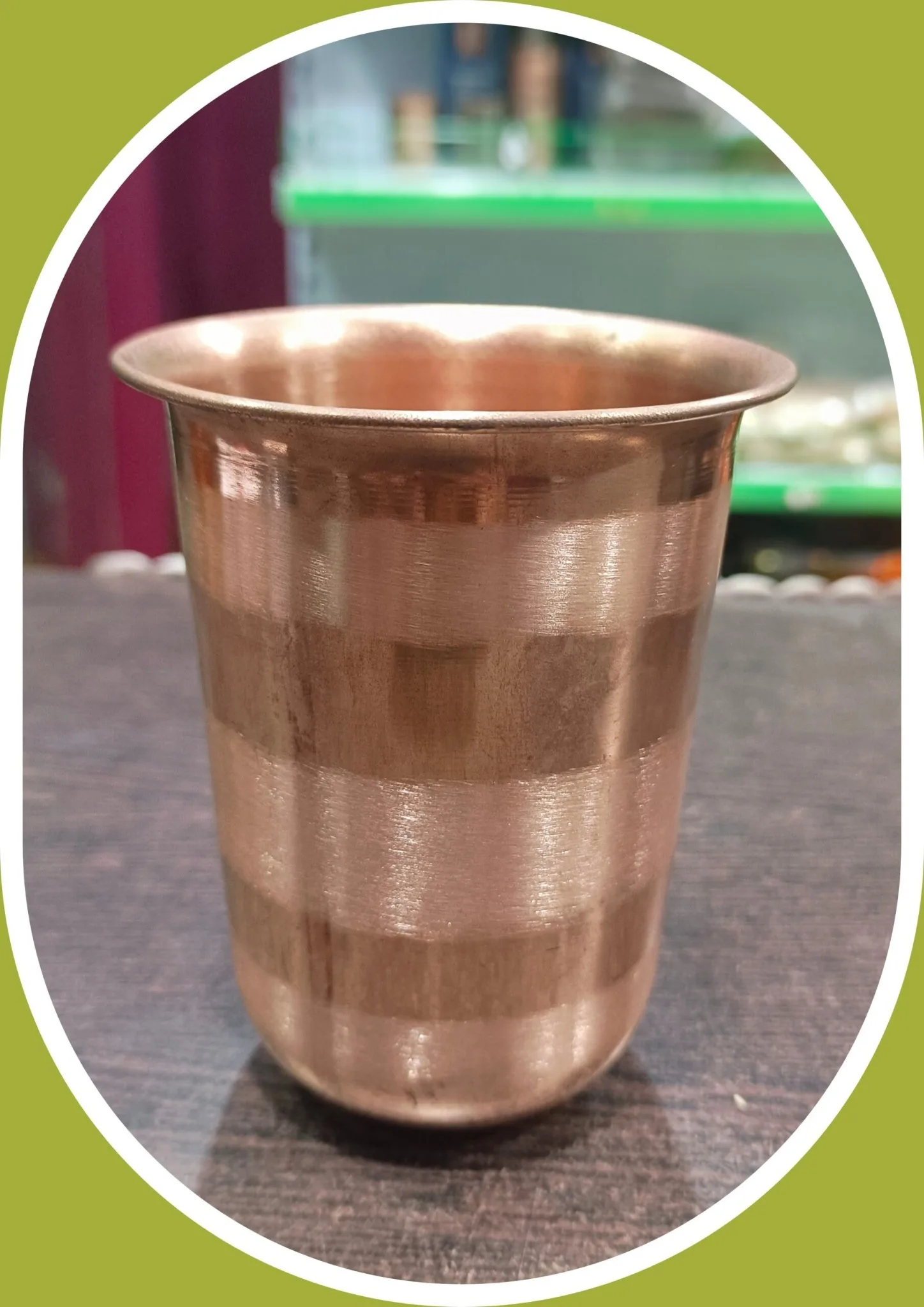 Copper Water Glass