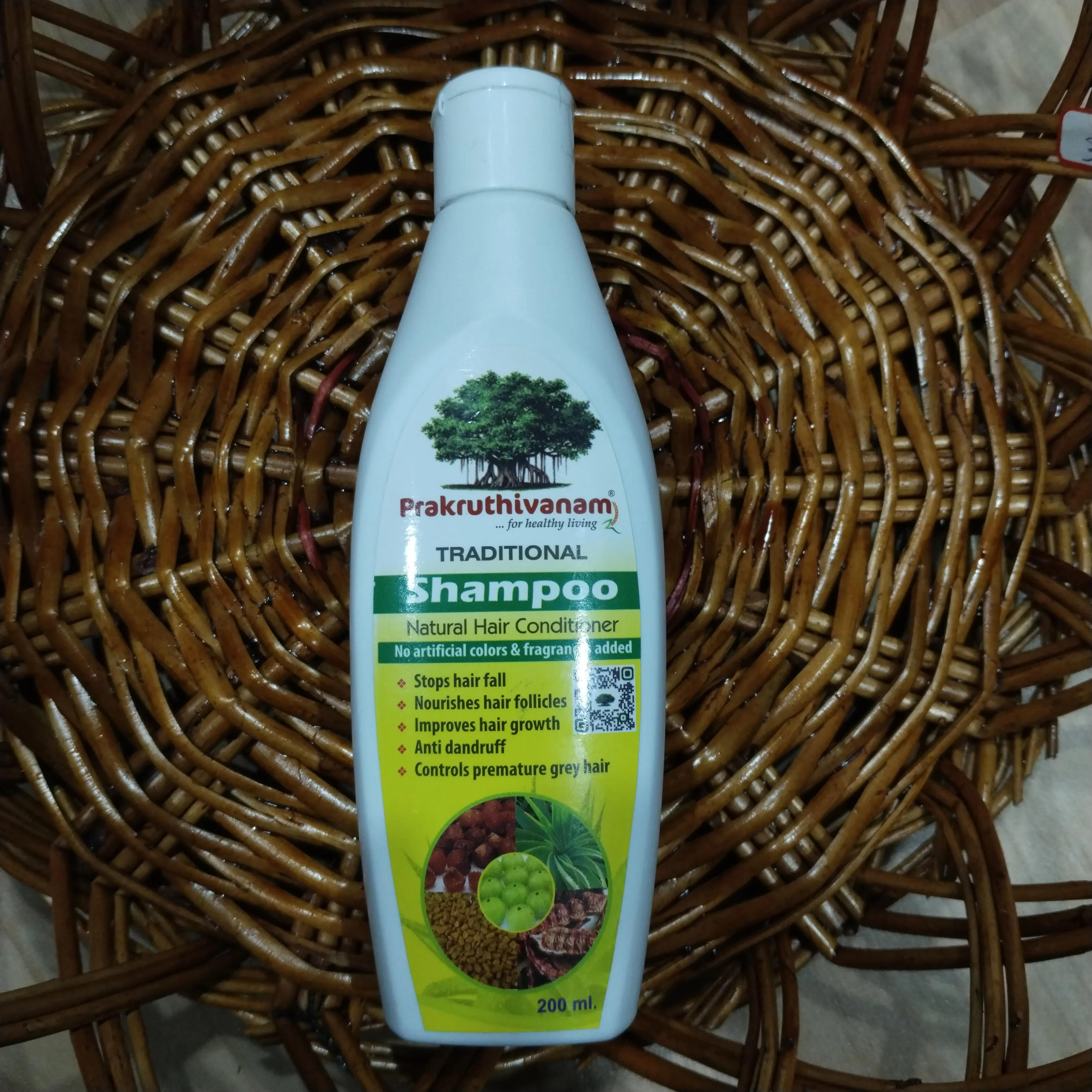 Traditional Prakruthivanam Shampoo 200ml