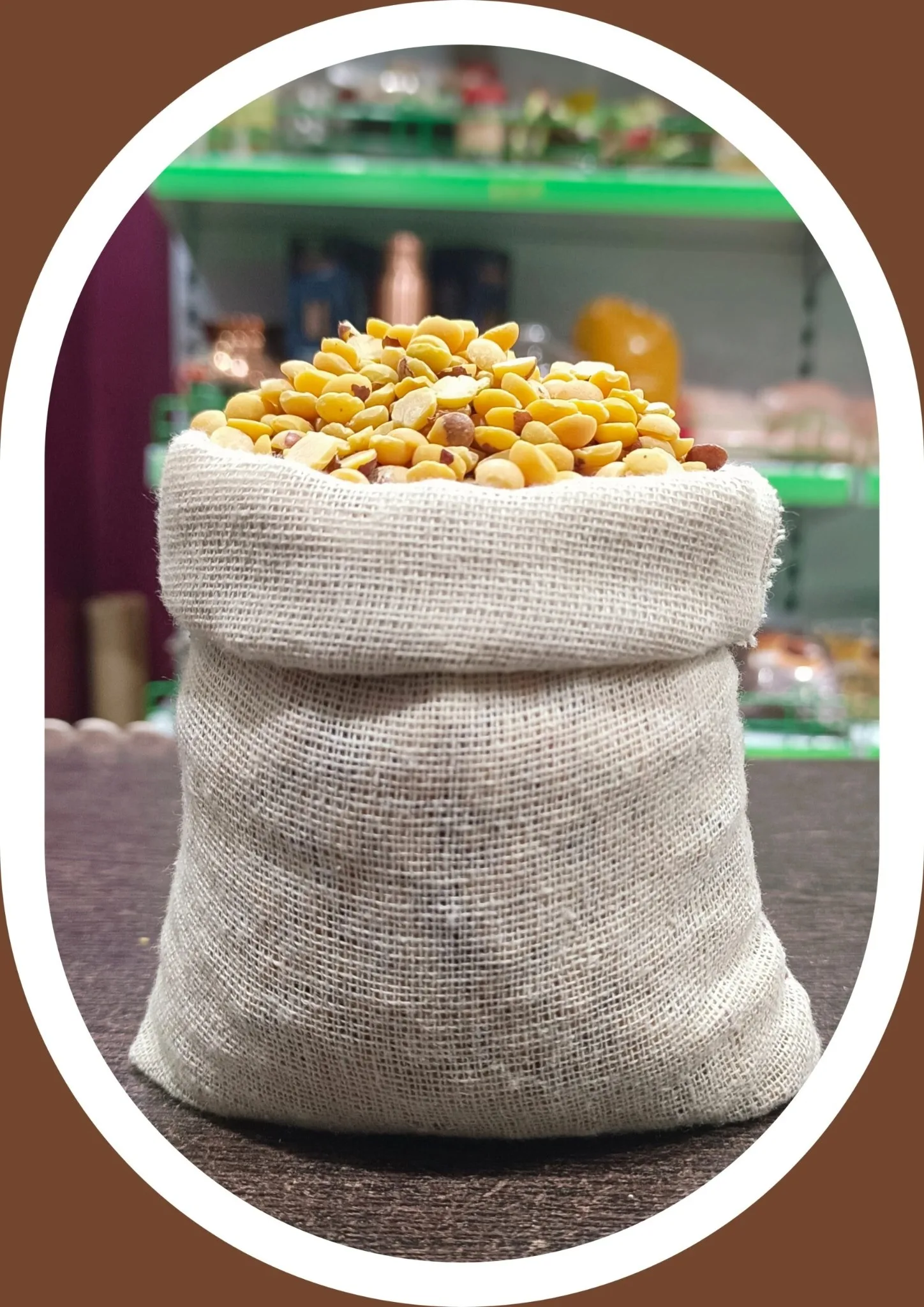 Naturally Cultivated and Traditionally Processed Chana Dal
