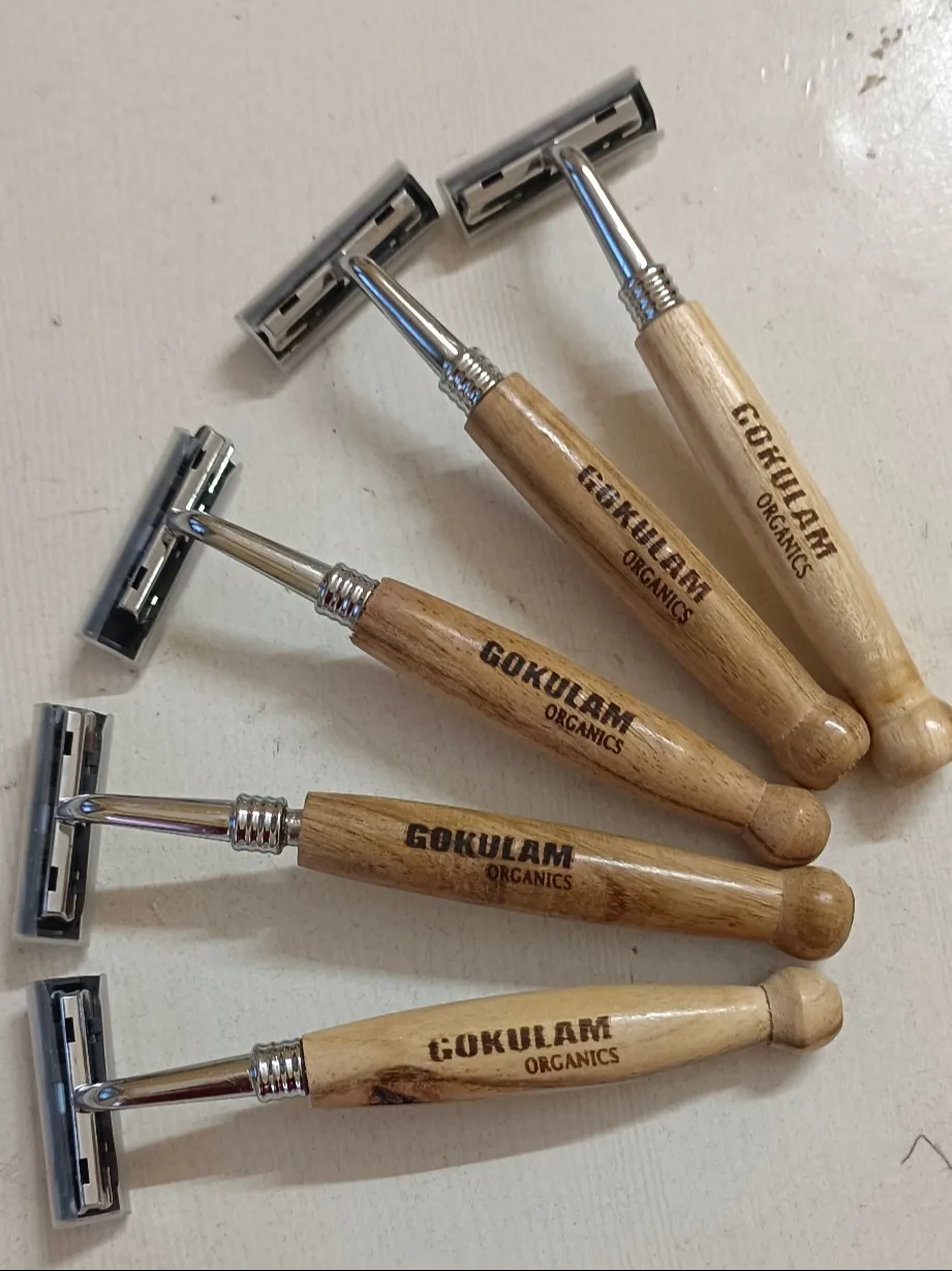 Wooden Handle Shavingset