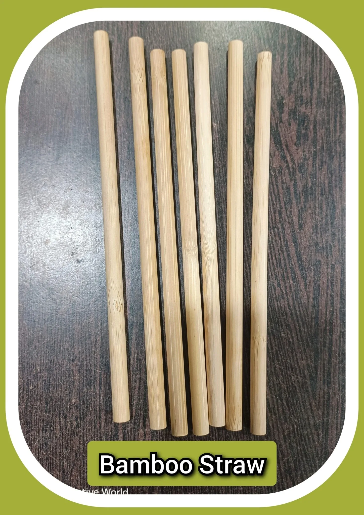 Bamboo Straw 10 Packs (10 Rs Per Pack)